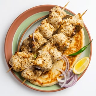 Chicken Malai Tikka Kebab