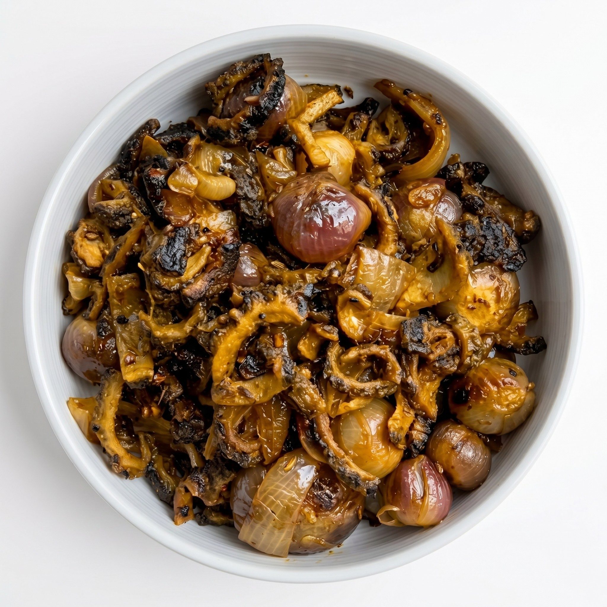 Punjabi style Karela Sabji.