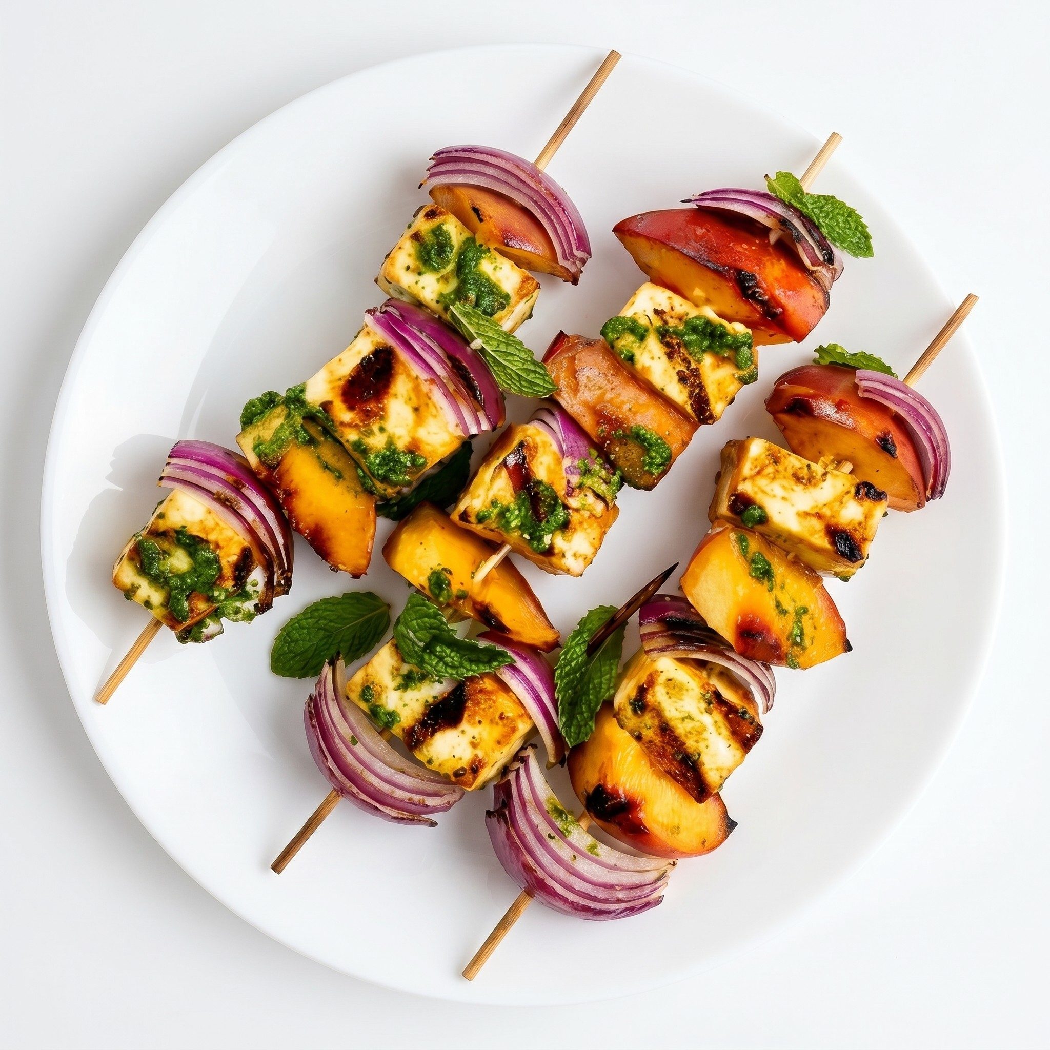 Paneer Tikka Kabob.
