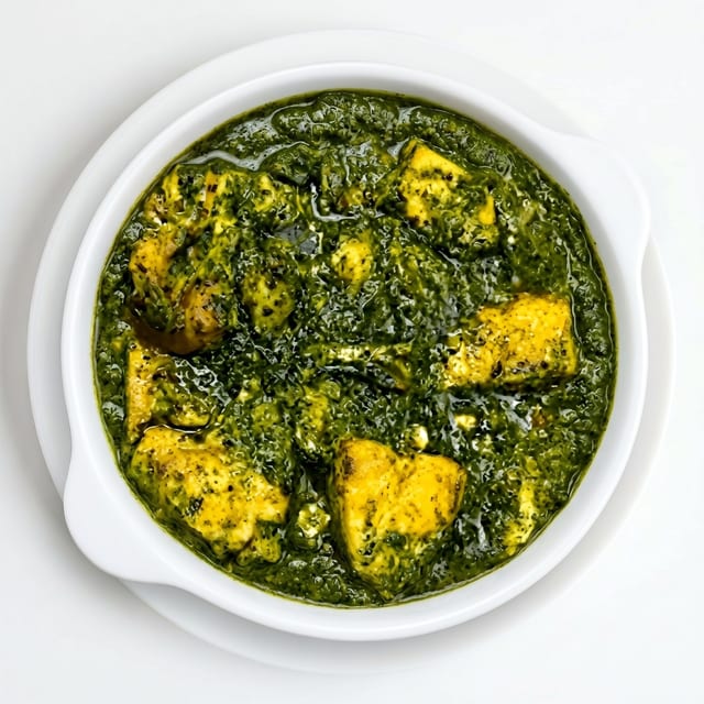 Fish Saag.