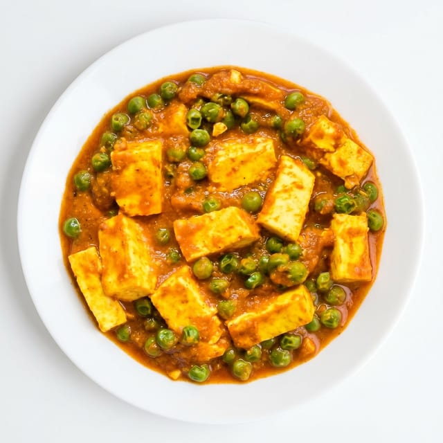 (Entree) Mattar Paneer.