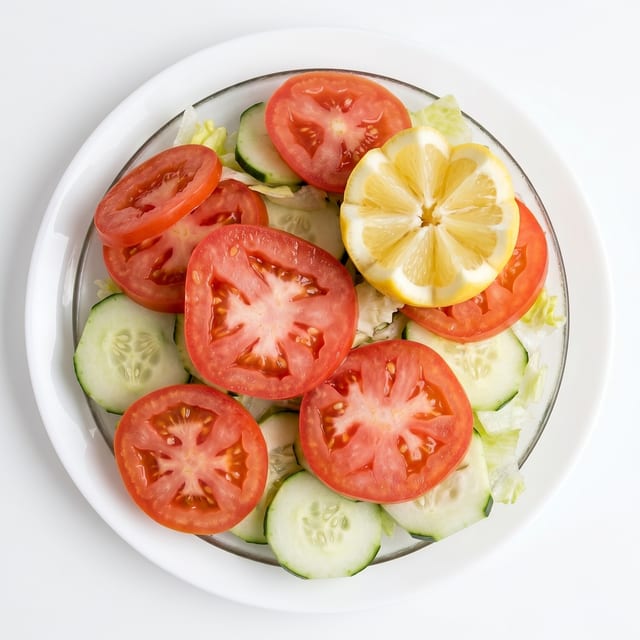 Mixed Salad, Green Salad.
