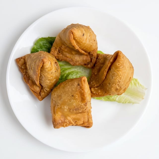 Meat Samosa.