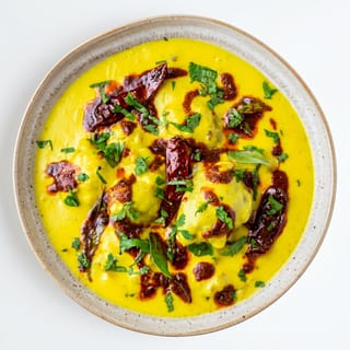 Punjabi Kadhi Pakora