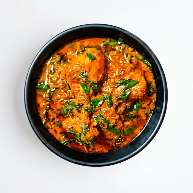 Methi Chicken.