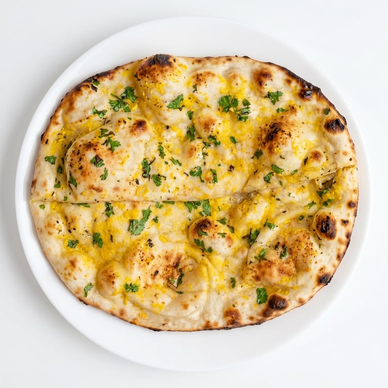 Delicious Garlic Naan