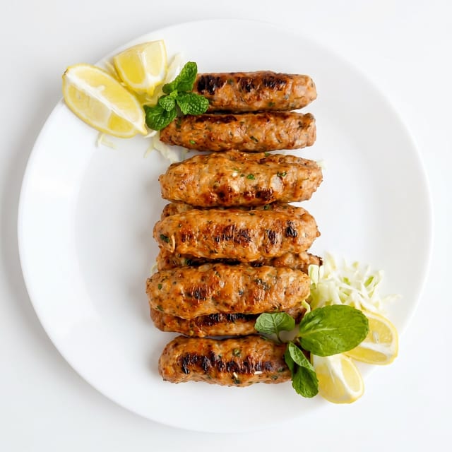 Chicken Seekh Kabab.