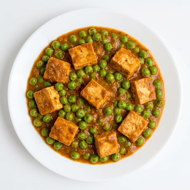 Matar Paneer.