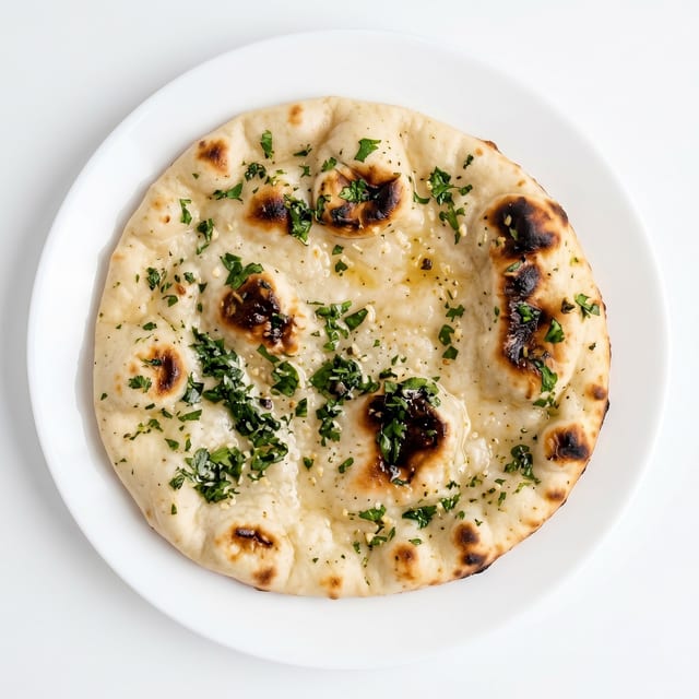 Gluten Free Pesto Naan.